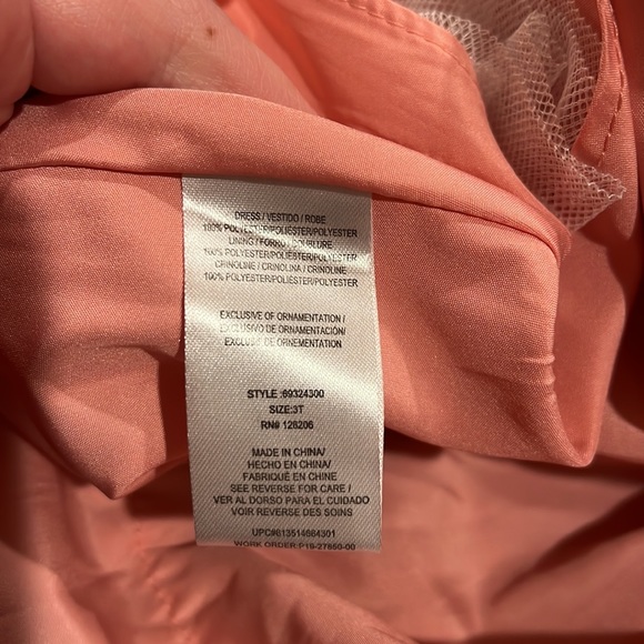 Pippa & Julie X Disney Aladdin dress, size 3T EUC! - Picture 7 of 7